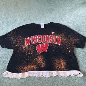Wisconsin Bleached T-Shirt